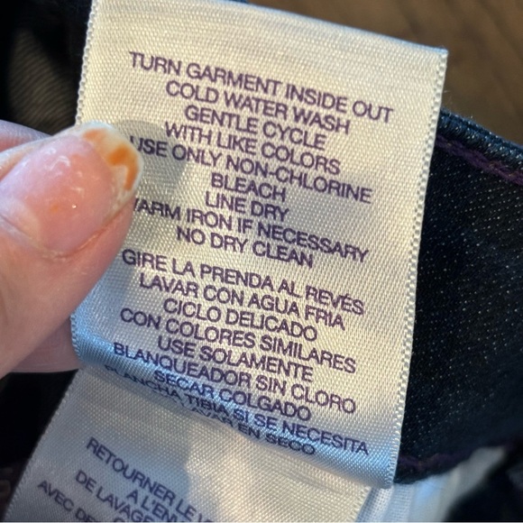 NYDJ Dark Wash Bootcut Jeans, size 6P - Picture 9 of 11